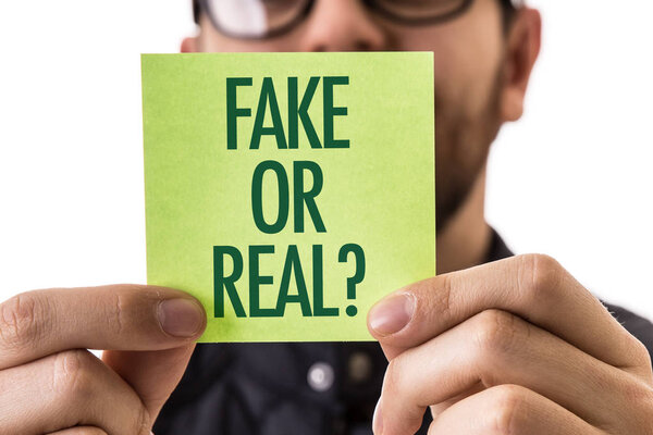 Fake or Real? on a concept image