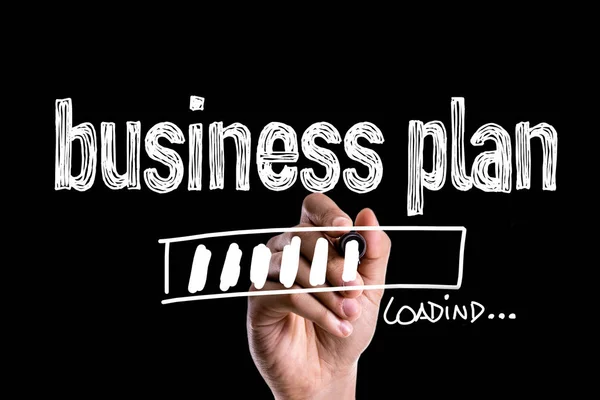 Business Plan on a concept image — Stock Photo, Image