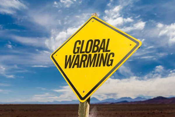 Global Warming on a concept image — Stock Photo, Image