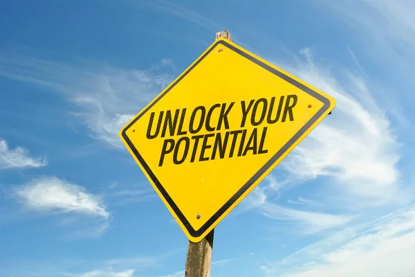 Unlock Your Potential na koncepci obrazu — Stock fotografie