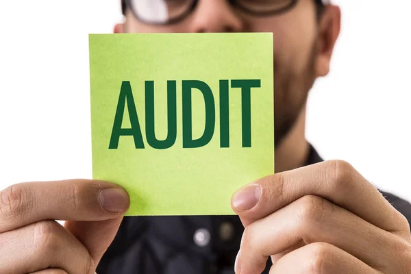 Audit on a concept image — Stock Photo, Image