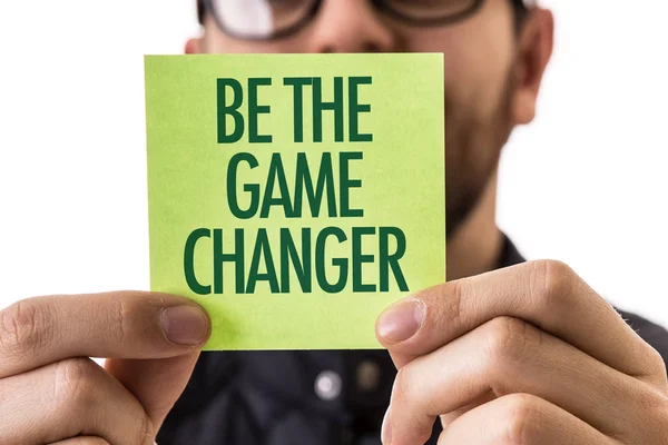 Seja o Game Changer — Fotografia de Stock