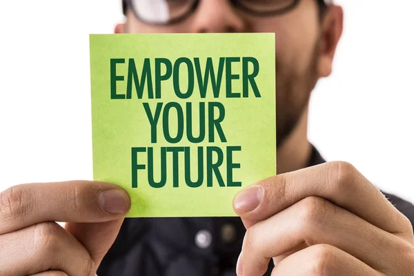 Empower Your Future on a concept image — Stock Photo, Image