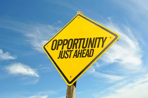 Opportunity Just Ahead on a concept image — Stock Photo, Image