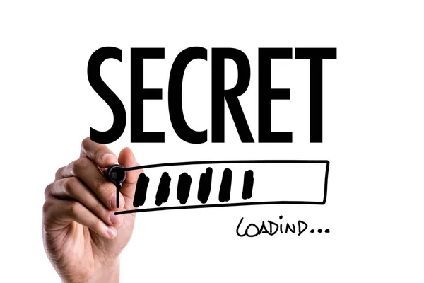 Secret on a concept image — Stock Photo, Image