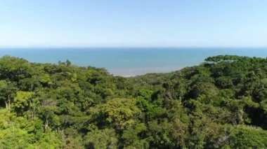 Ilhabela, Sao Paulo, Brezilya üzerinde uçuyor