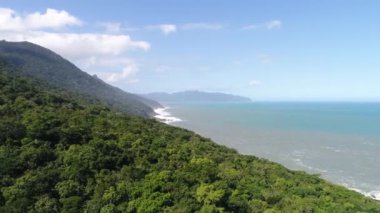 Ilhabela, Sao Paulo, Brezilya üzerinde uçuyor