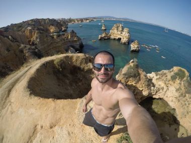 Selfie Beach, Algarve, Portekiz