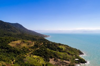 Ilhabela sahil, Sao Paulo, Brezilya
