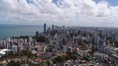 Salvador manzarası, Bahia, Brezilya Hava görünümünü