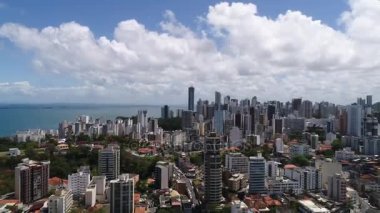 Salvador manzarası, Bahia, Brezilya Hava görünümünü