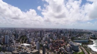 Salvador manzarası, Bahia, Brezilya Hava görünümünü