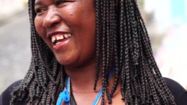 Salvador, Bahia Brezilyalı kadın portresi