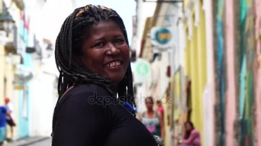 Salvador, Bahia Brezilyalı kadın portresi