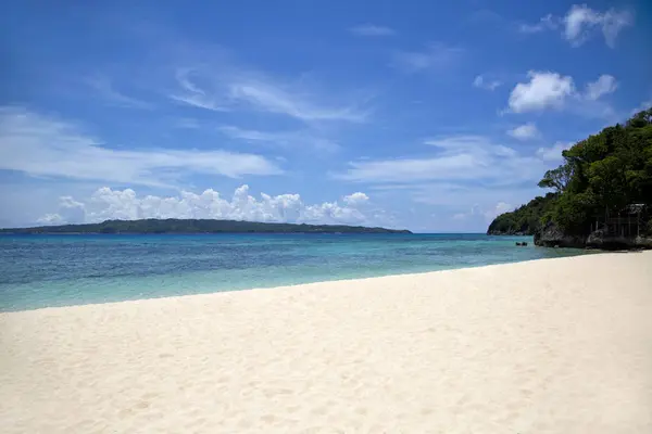 Coastal Scene Tropical Beach Philippines — Stock Photo, Image