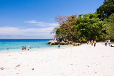 Atmosfer manzara denizde