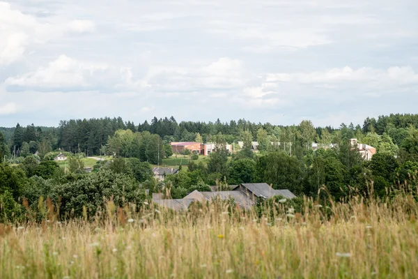 Uprawne pola jesień — Zdjęcie stockowe