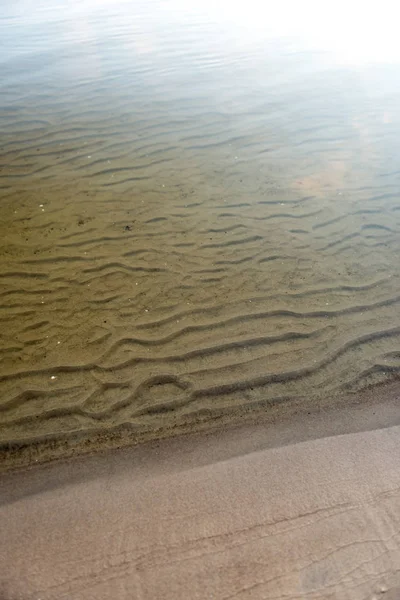 Playa confortable del mar báltico con rocas y vegetación verde —  Fotos de Stock