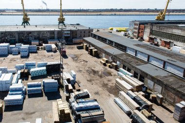 bağlantı noktası şehir manzaralı yukarıdan