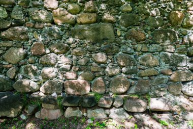 Antik taş tuğla duvar