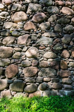 Antik taş tuğla duvar