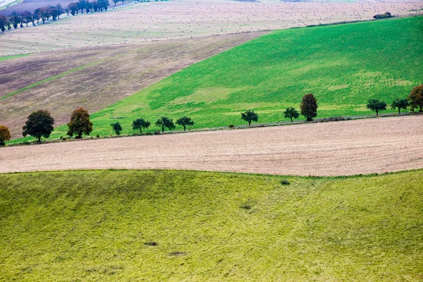 Countryside fields in autumn — Stock Photo, Image