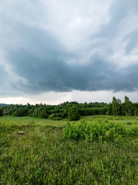 Felder auf dem Land im Herbst — Stockfoto