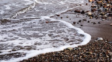 küçük bir çakıl kaya arka plan dokusu