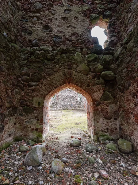 Ruins of old abandoned church — Stock Photo, Image