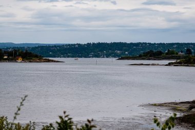 Norveç Deniz Sahil Manzaralı