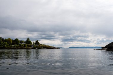 Norveç Deniz Sahil Manzaralı