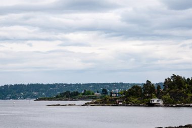 Norveç Deniz Sahil Manzaralı