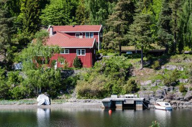 Norveç Deniz Sahil Manzaralı