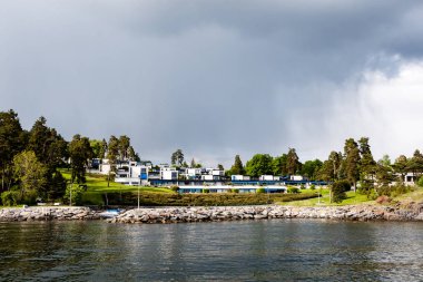 Norveç Deniz Sahil Manzaralı