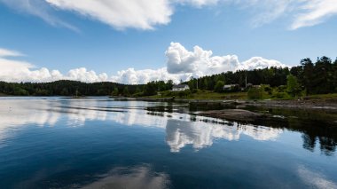 Norveç Deniz Sahil Manzaralı
