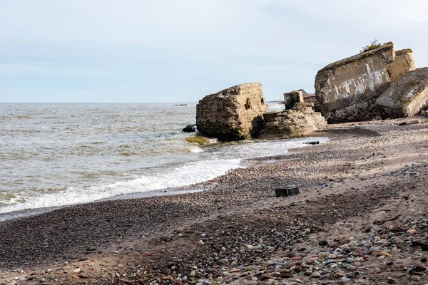 Rovine abbandonate del vecchio forte — Foto Stock