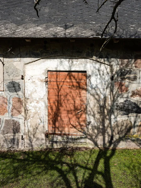 De viejo edificio de roca — Foto de Stock