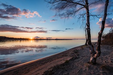 Sakin Nehri dramatik gündoğumu