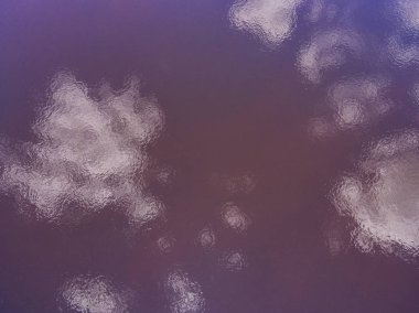 Drone görüntü. kırsal bölgenin havadan görünümü