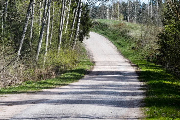 Strada sterrata di campagna — Foto Stock