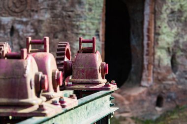 Eski Dişliler ve SMM arka plan bulanık karşı