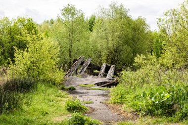 kırsal kesimde eski köprü