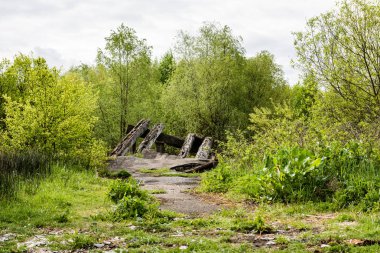 kırsal kesimde eski köprü