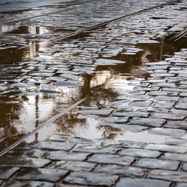 Riga, Letonya mimari sokak detaylar