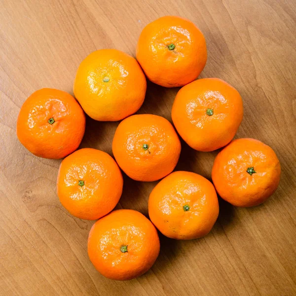 Dish of oranges. food pattern — Stock Photo, Image