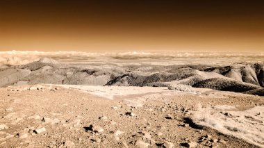 dağ panorama görüş Volovec Slovakya