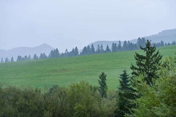 Mountain area view in slovakia — Stock Photo, Image