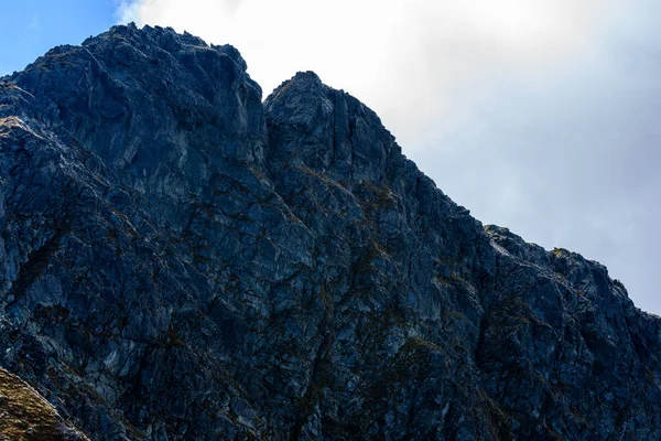 Slovenských Karpat na podzim. rock textury na zdech — Stock fotografie