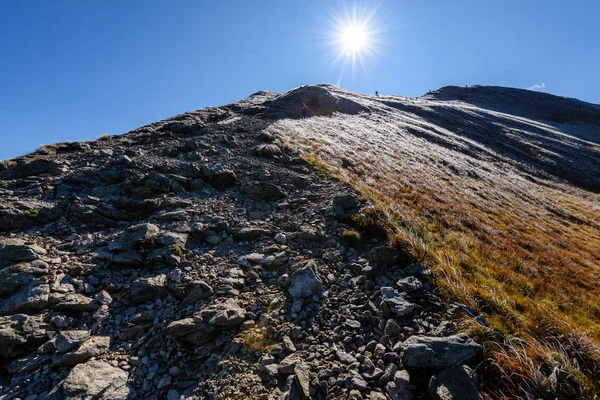 Montagne carpatiche slovacche in autunno . — Foto Stock