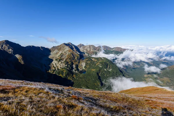 Montagne carpatiche slovacche in autunno . — Foto Stock